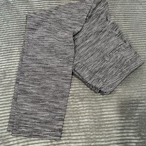 lululemon On The Fly Pant Woven Stripe Women’s Size 10 Elastic Waist Drawstring